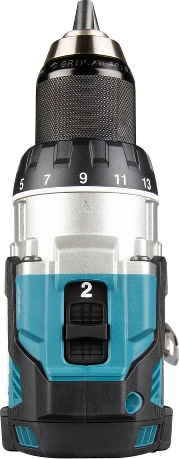 Vidë elektrike Makita DDF489RTJ, 18V, brushless, Li-Ion, kaltër/zezë
