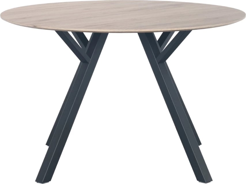 Tavolinë Nature, ngjyrë lisi, 120x120x75cm