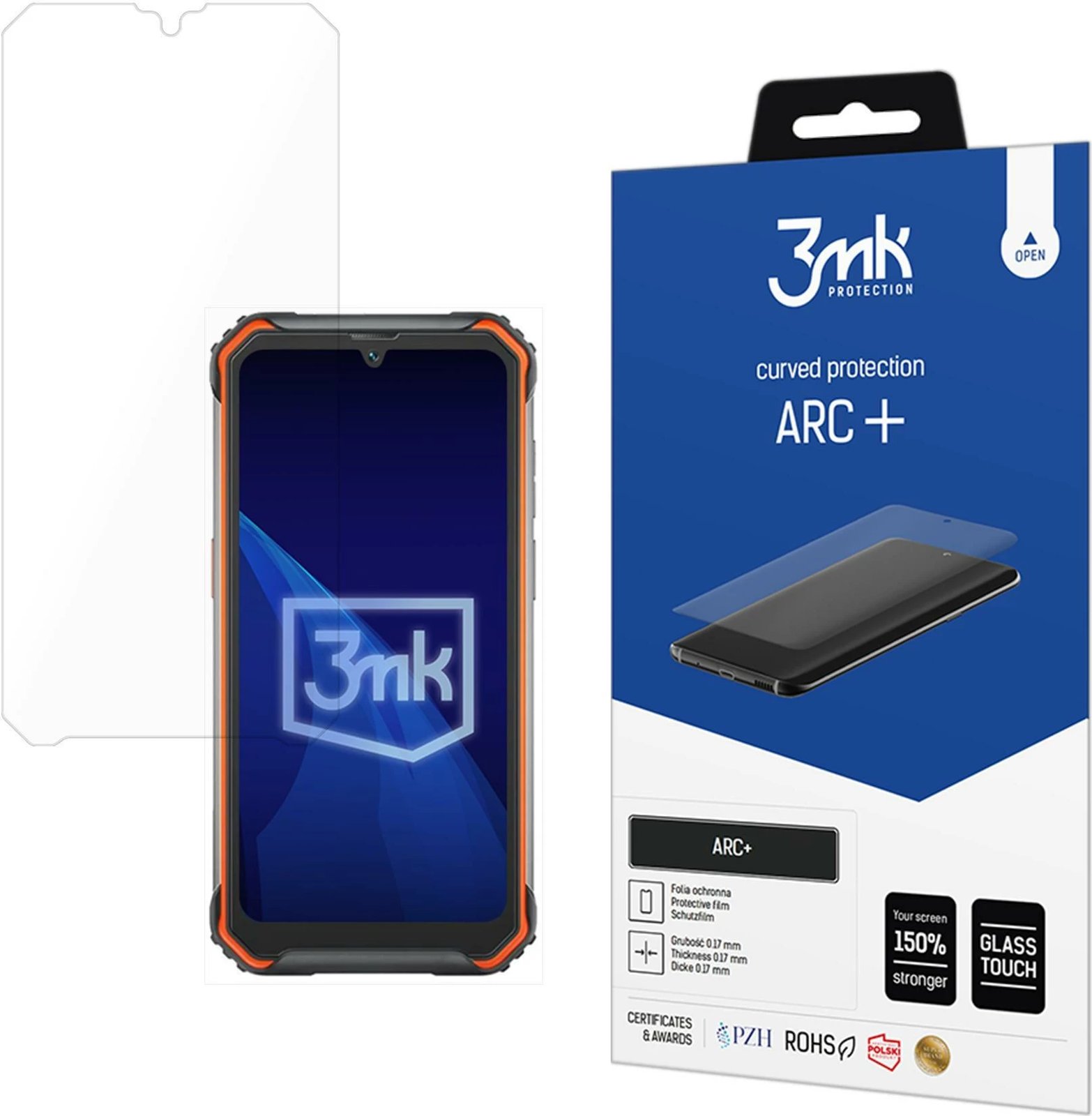 Film mbrojtës 3mk Protection ARC+ për Blackview BV7200