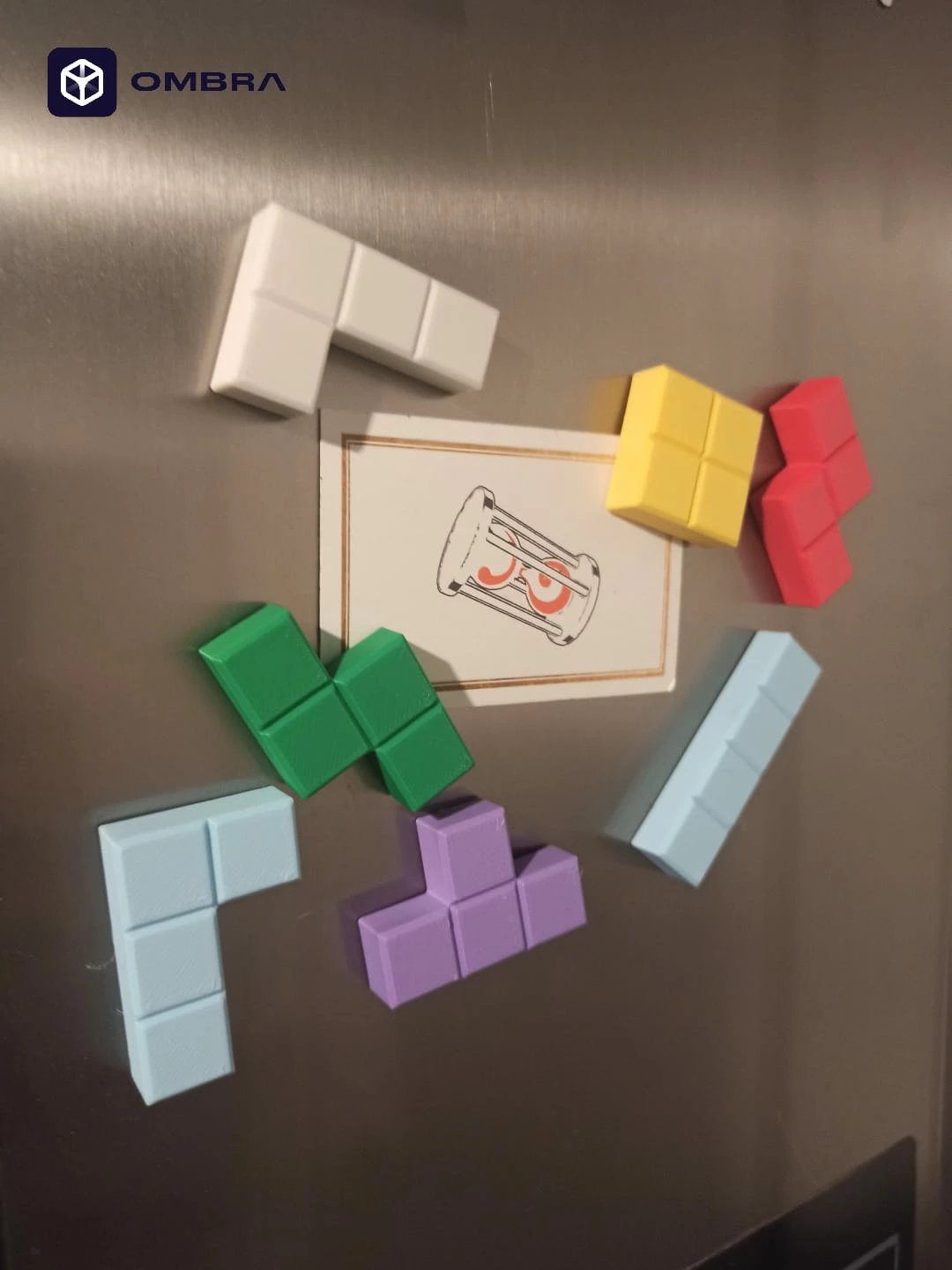 Fridge Magnets : Tetris Block Magnets