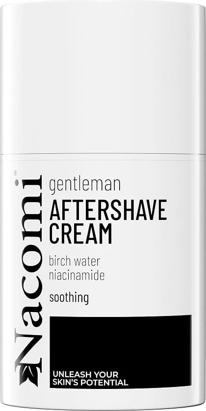 Krem pas rrojës për meshkuj Nacomi Gentleman Soothing After Shave Cream Rebuilding Skin Microbiome 50ml