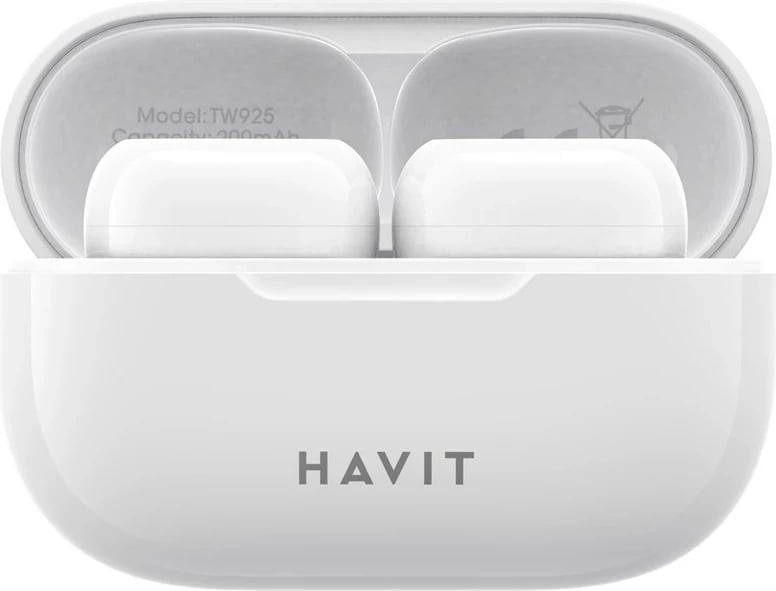 Kufje HAVIT TW925 TWS, pa tela, të bardha