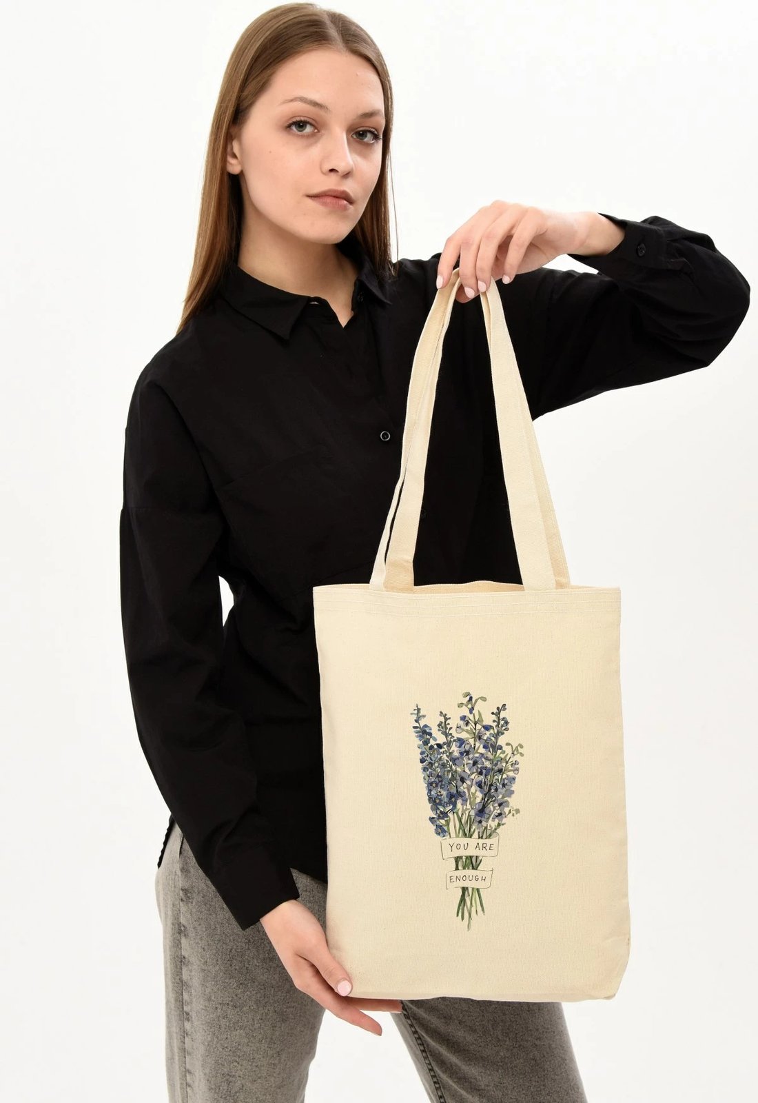 Çantë tote Zoozie Bags, krem, 0605