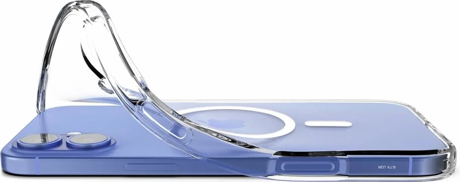 Mbështjellës Spigen Liquid Crystal Mag me MagSafe për iPhone 16 Plus, Transparent