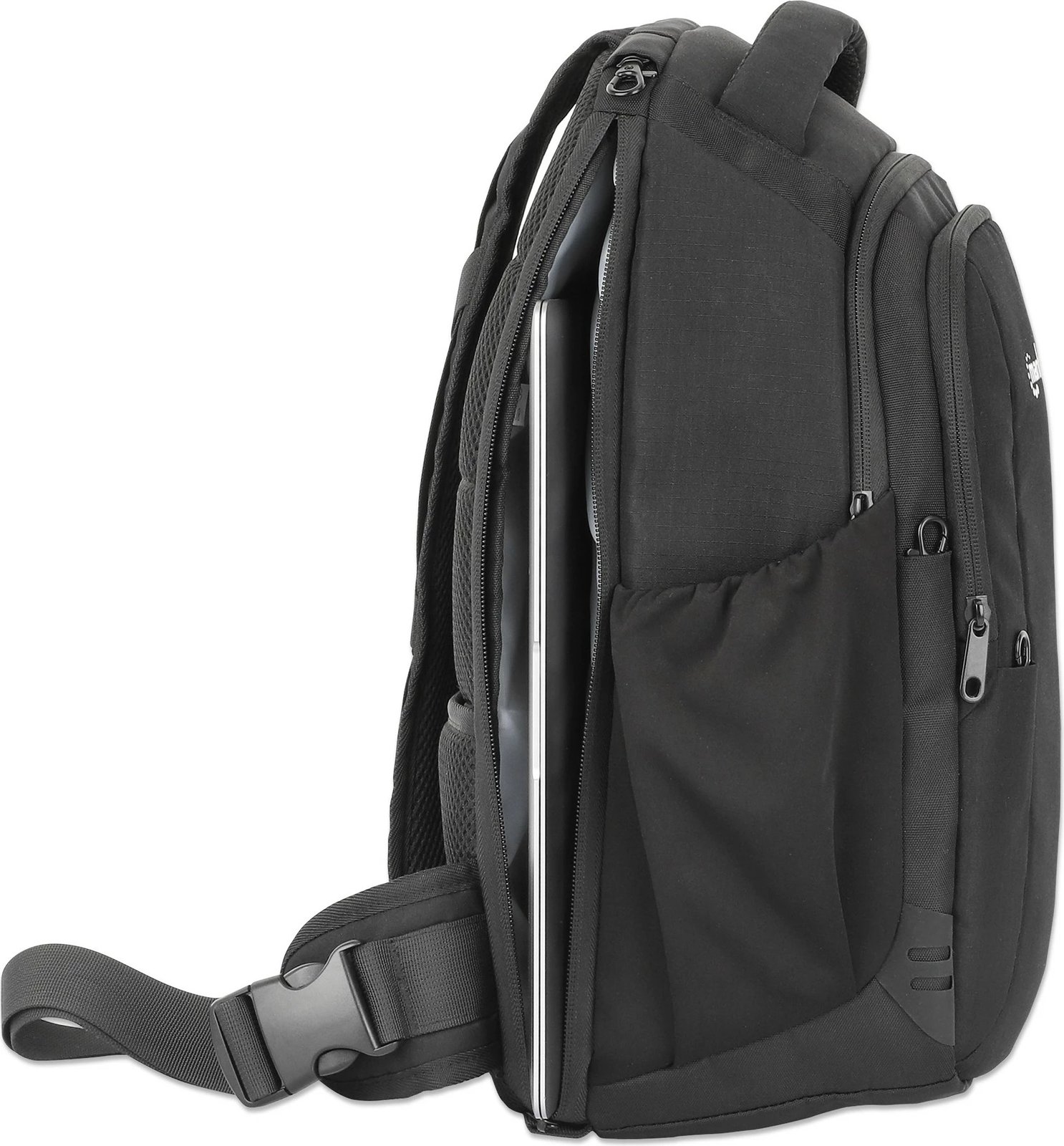 Çantë shpine MANHATTAN Amsterdam për notebook 13.3 inç, e zezë