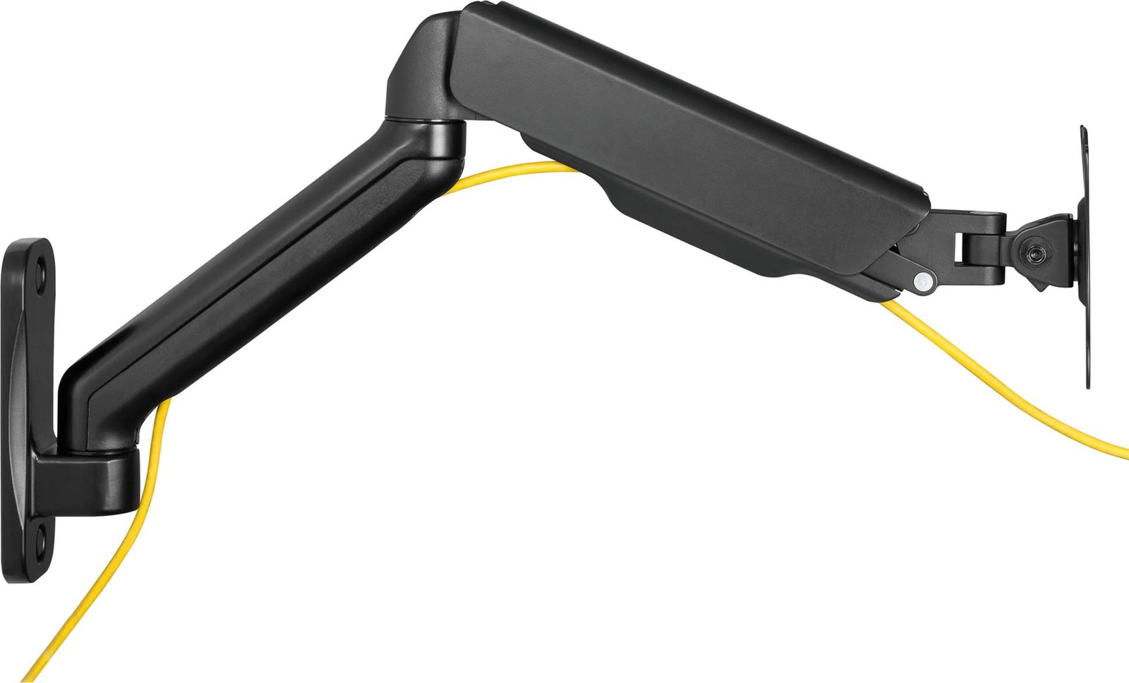 Mbajtëse muri për monitor Digitus, universal, me gaz, 32 inç, e zezë