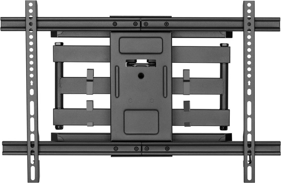 Mbajtëse muri për TV Maclean MC-881, për ekrane 37-80 inç, deri 60 kg, Metal, E zezë