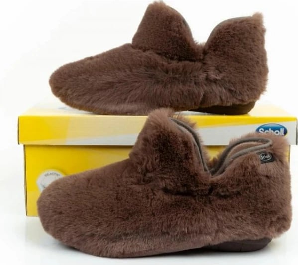 Çizme shtëpie për femra Scholl, kafe