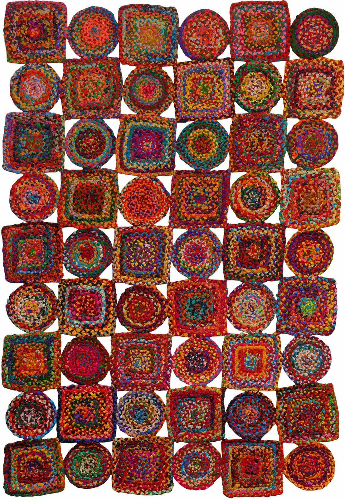 Qilim multingjyrësh, dorëpunuar, 90x150cm, Conceptum Hypnose, 00009A