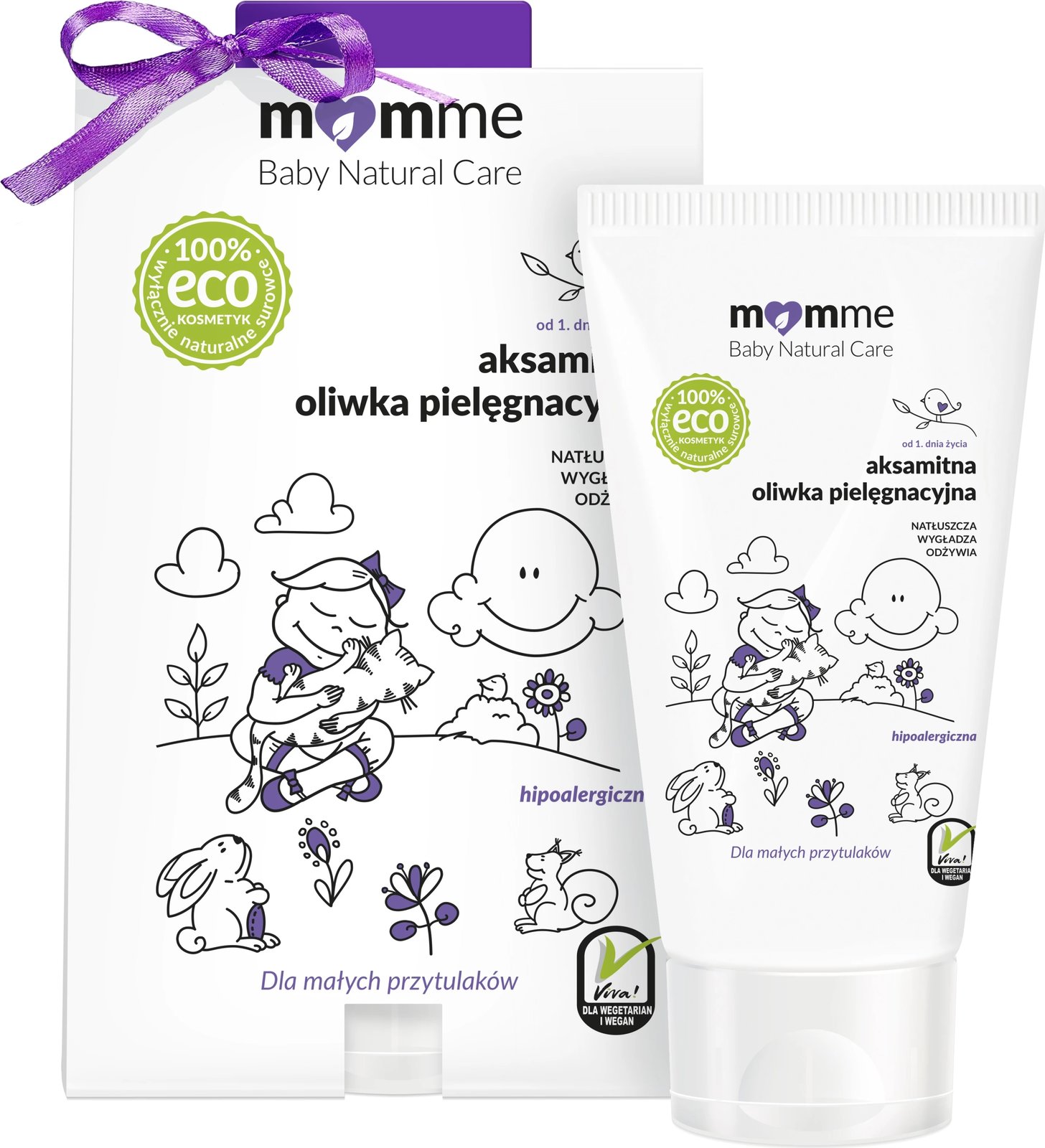 Vaj për trup për fëmijë MomMe Velvet Olive Care Oil 100ml