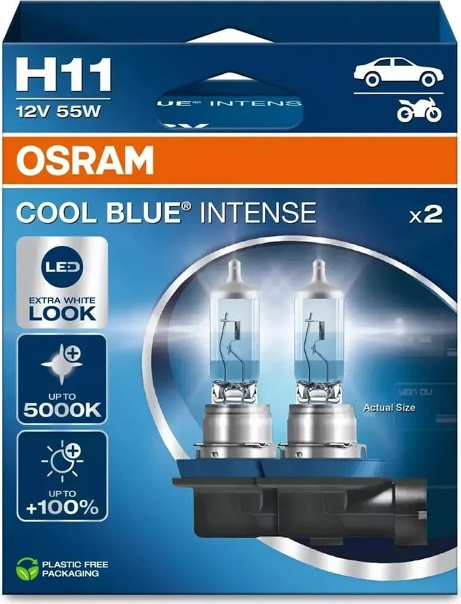 Llamba veture OSRAM Cool Blue Intense NextGen H11, 12V, 55W, set 2 copë