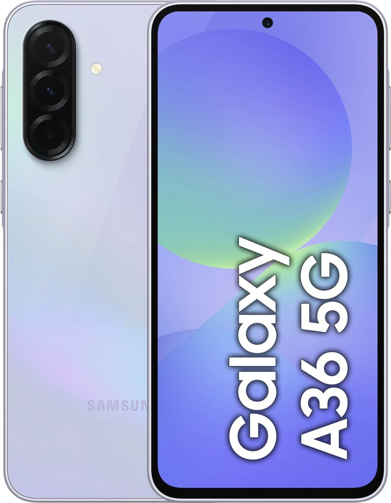 Celular Samsung Galaxy A36, 6.7", 6+128GB, 5G, lavender