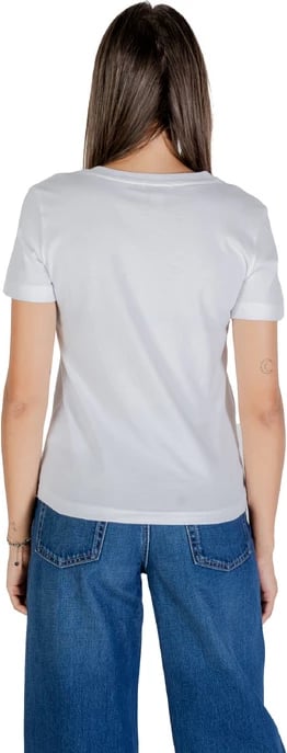 Maicë femra Calvin Klein Jeans e bardhë Maicë femra Calvin Klein Jeans e bardhë