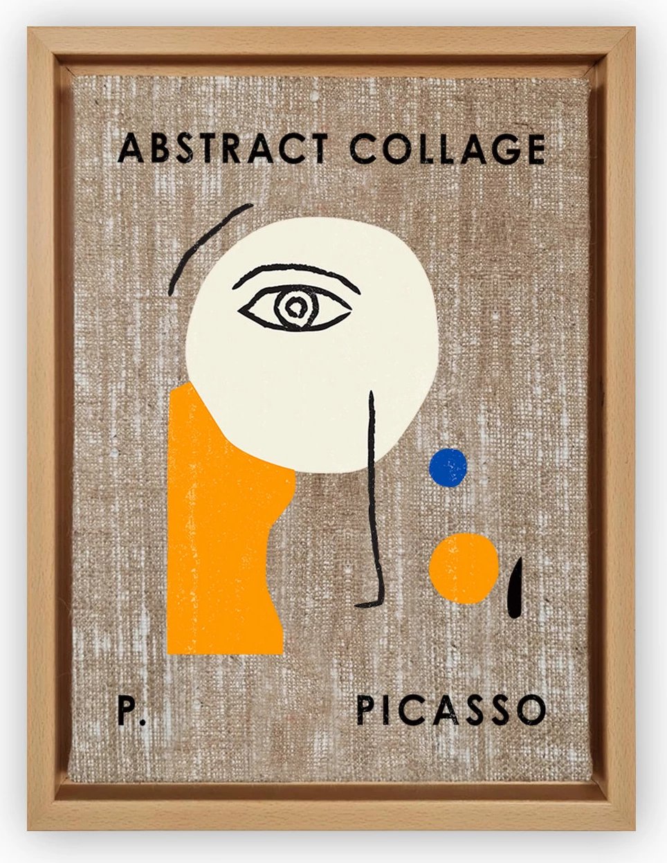 Pikturë dekorative në kanavacë, shumëngjyrëshe, Wallity, LNJ51960610239, 36x46cm