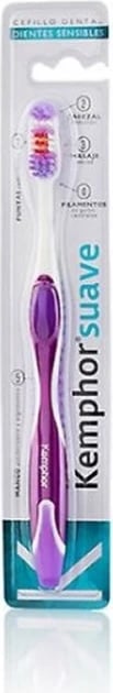 Furçë dhëmbësh Kemphor Soft unisex vjollcë e bardhë