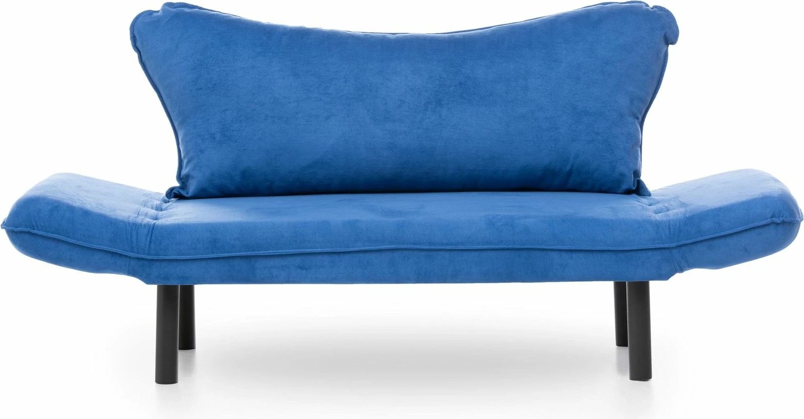 Divan-krevat dy ulëshe Atelier del Sofa, Chatto, ngjyrë kaltër