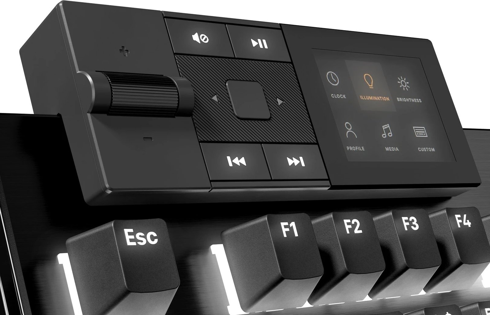 Tastierë mekanike gaming be quiet! Dark Mount Silent Linear, USB Type-C, RGB LED, Full-size, QWERTY US, e zezë