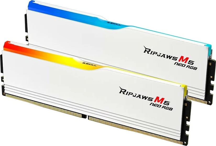 RAM Memorje G.Skill Ripjaws M5 Neo RGB 32GB (2x16GB) DDR5 6000MT/s bardhë