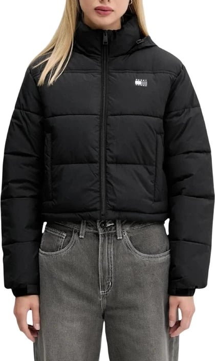 Jakne Tommy Hilfiger Jeans femra, e zezë