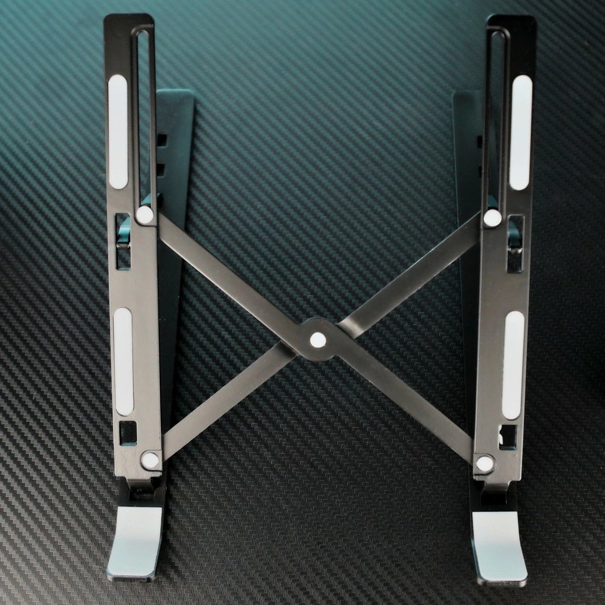 Mbajtës portativ për laptop/tablet Savio PB-05, alumini, i zi