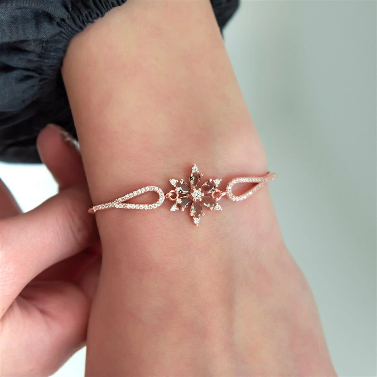 Byzylyk argjendi, ngjyrë rozë e bardhë, Jumeon, NRZ99114