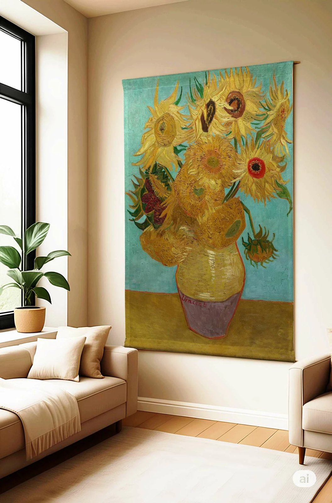 Pikturë dekorative poliestër, Wallity Polybaby 22, 145x200cm