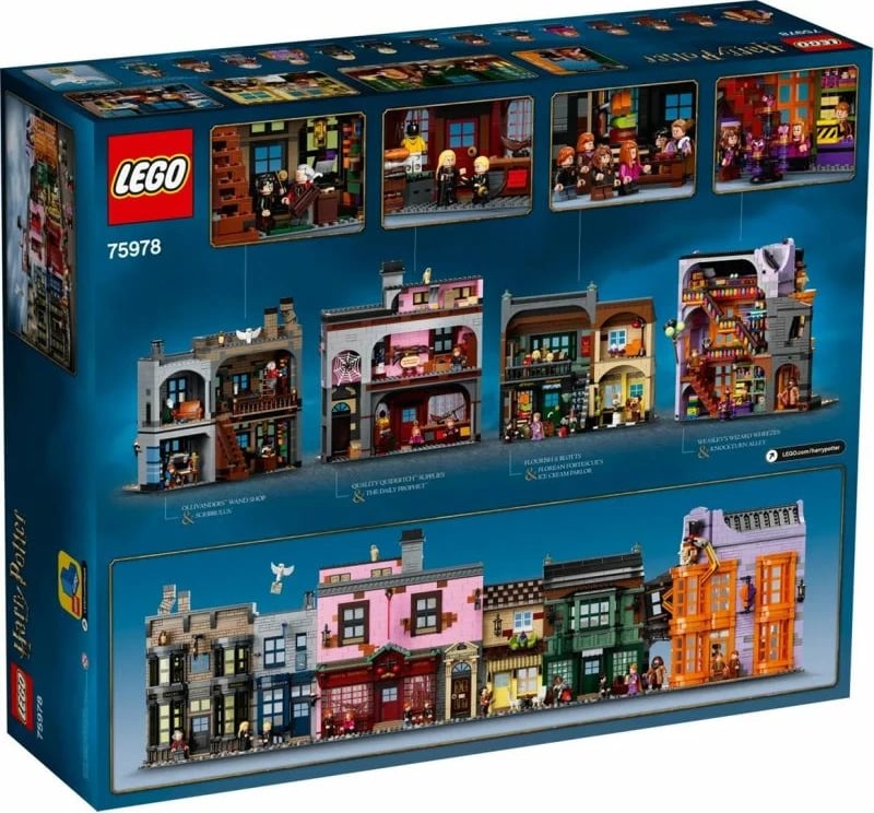 Set LEGO Harry Potter për të rritur, shumëngjyrësh