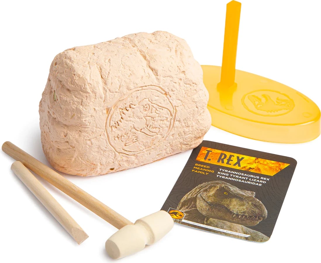 Jurassic World Dominion Glow T-Rex Skull Dig Kit