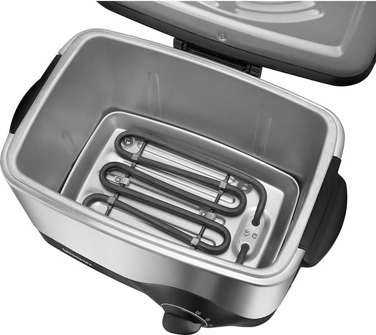 Fritezë Unold 58615, 0.5 kg, 1.5 L, 190 °C, e zezë, çelik inox