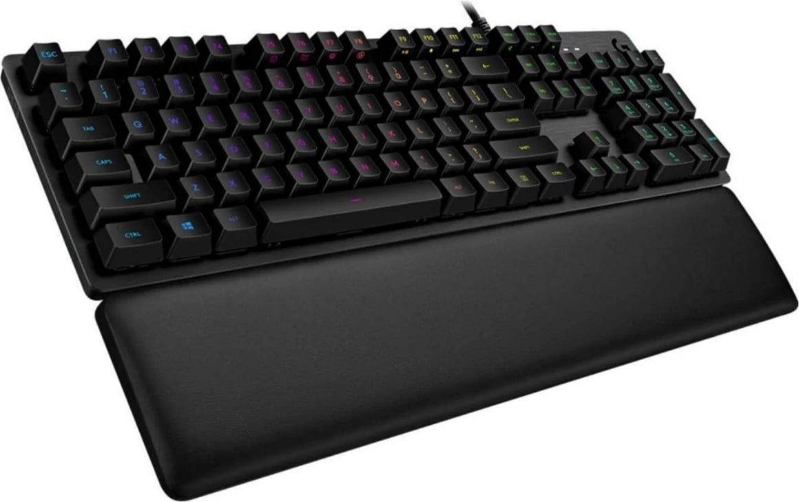 Tastierë gaming, Logitech, G513 Carbon 920-009330, Lightsync RGB, US-International layout, e zezë
