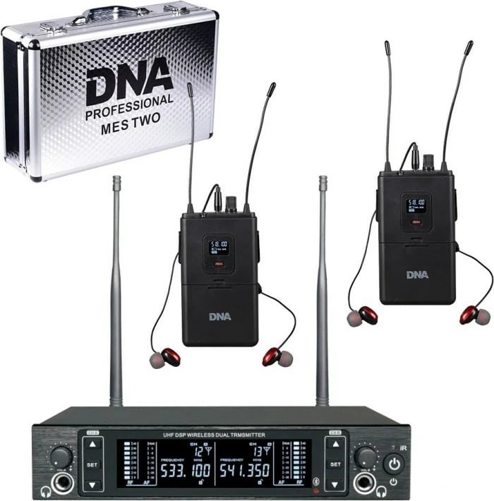 Sistem dëgjimi wireless DNA Professional In-Ear Double, 2 copë
