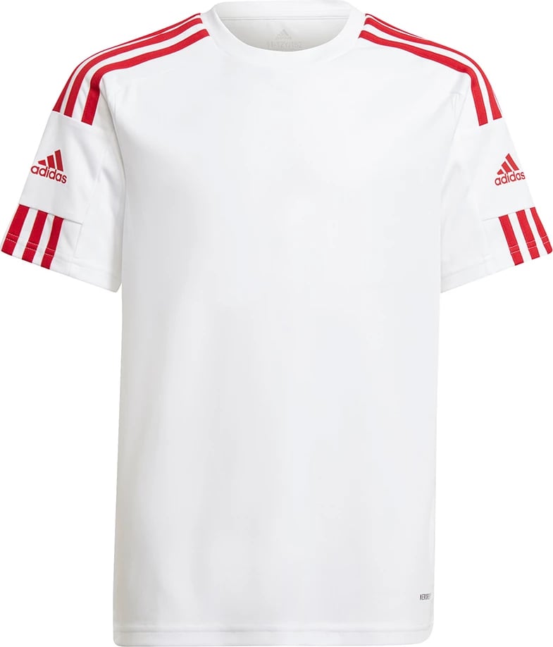 Maicë futbolli për fëmijë adidas, e bardhë