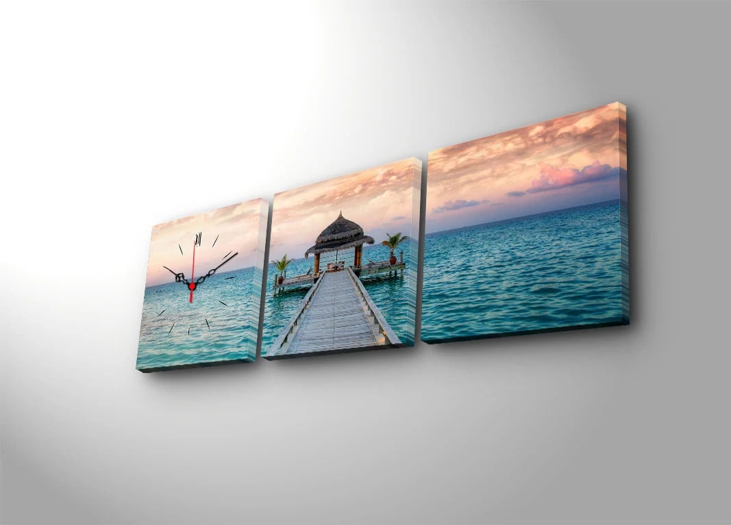 Orë muri dekorative në kanavacë (3 copë), Wallity, 3P2828CS-8