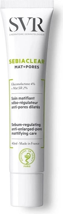 Krem për fytyrë për femra SVR Sebiaclear Mat+Pores 40ml