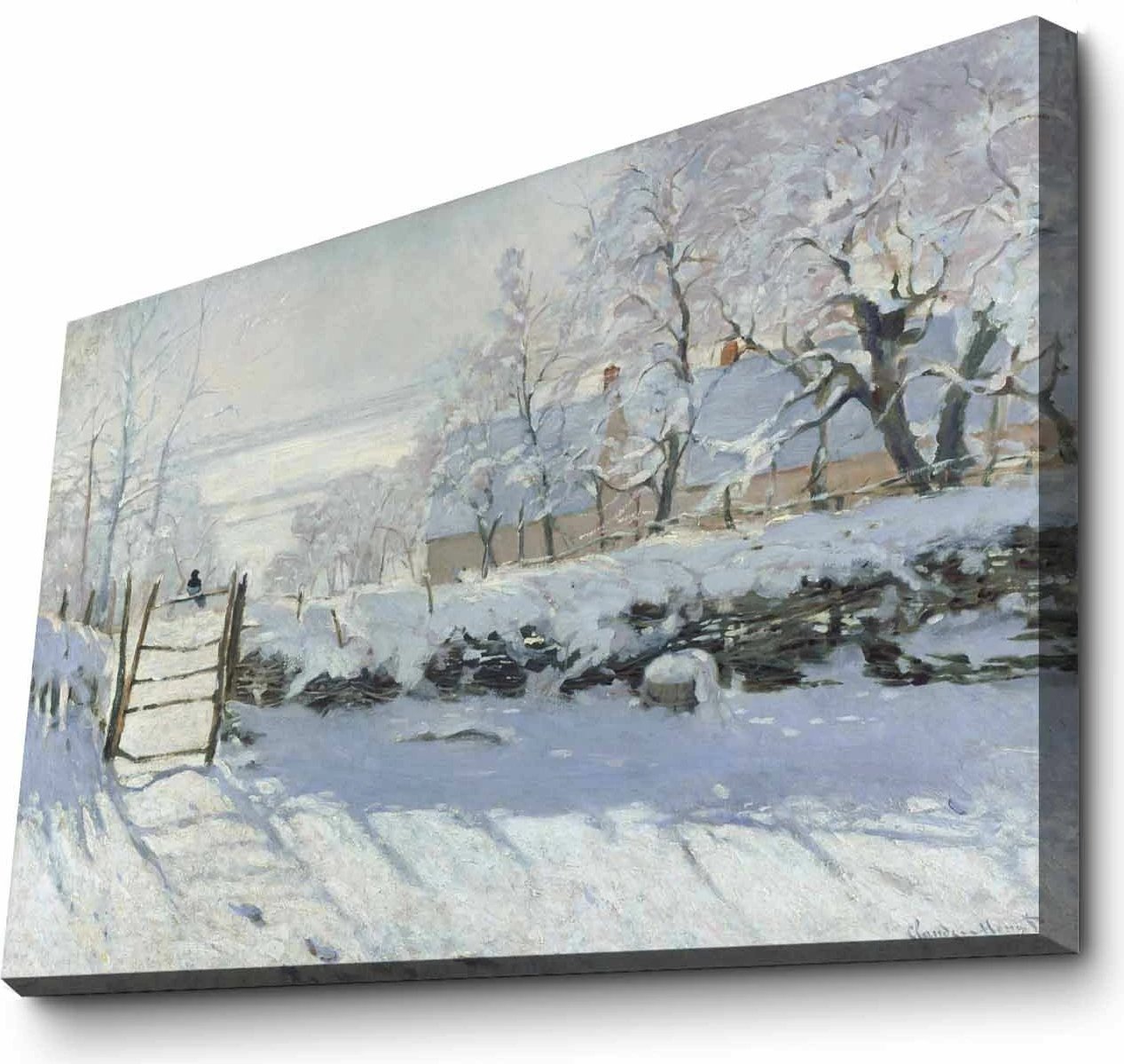 Pikturë dekorative në kanavacë Wallity, 4570MONET014, shumëngjyrëshe, 45x70cm