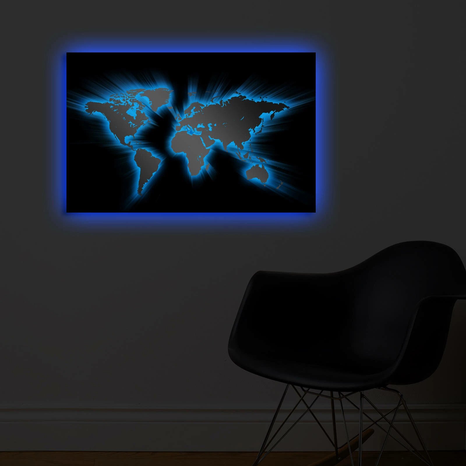 Pikturë dekorative me drita LED, Wallity, 4570DACT-35