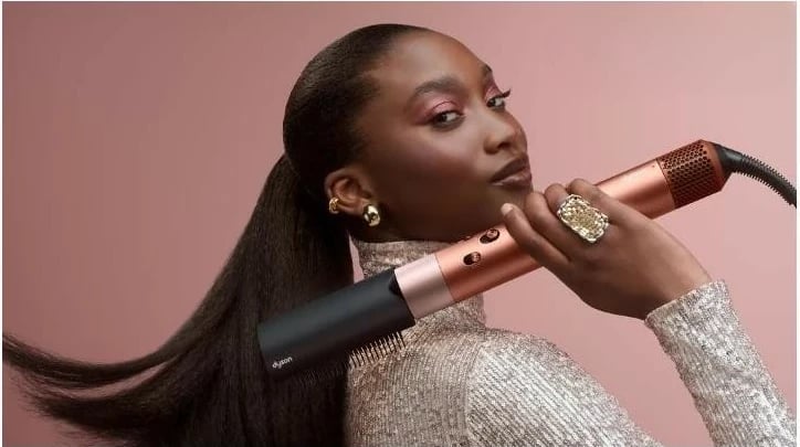 Tharëse flokësh Dyson Airwrap Multistyler i.d. Curly+Coily, 1300W, kafe