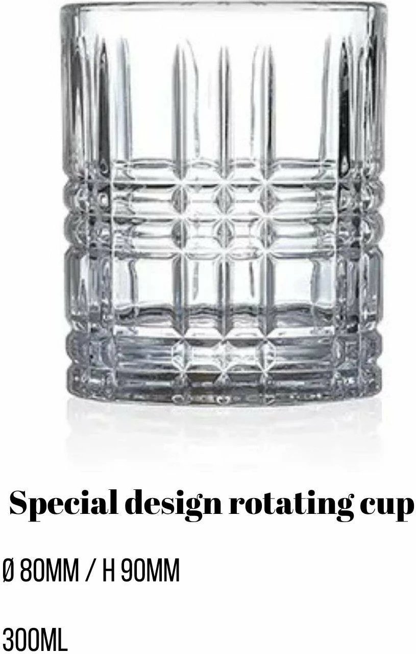 Set gotash për whiskey (2 copë), Hermia Concept, Big Cizgi