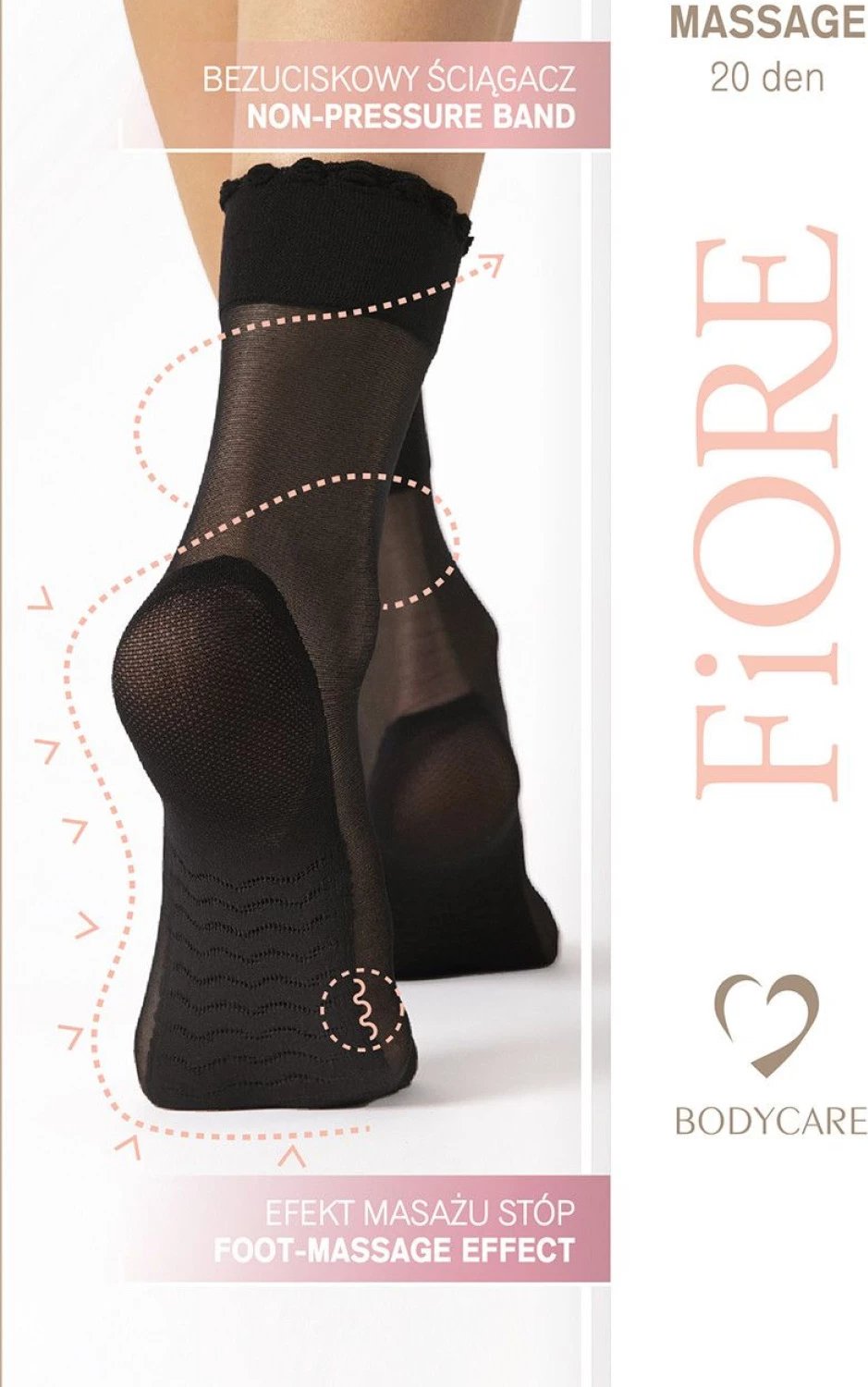 Çorape Fiore 213330 femra, të zeza