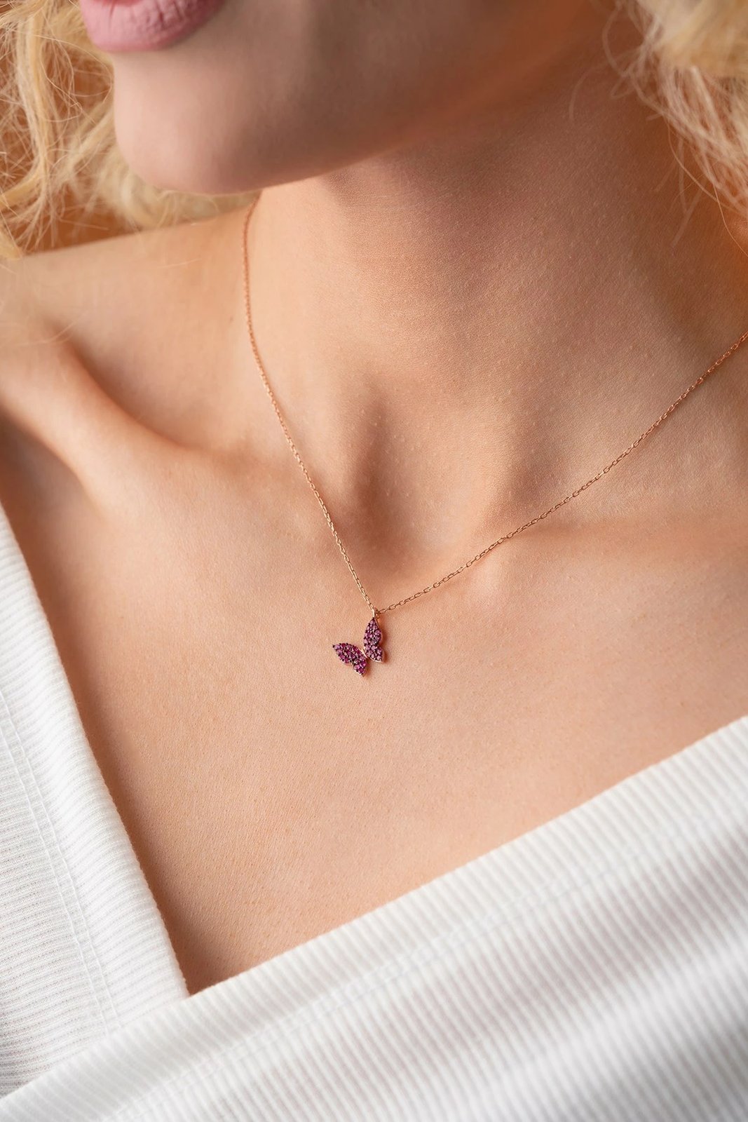 Vathë argjendi me flutur, ngjyrë argjendi, Jumeon, NRZ998845