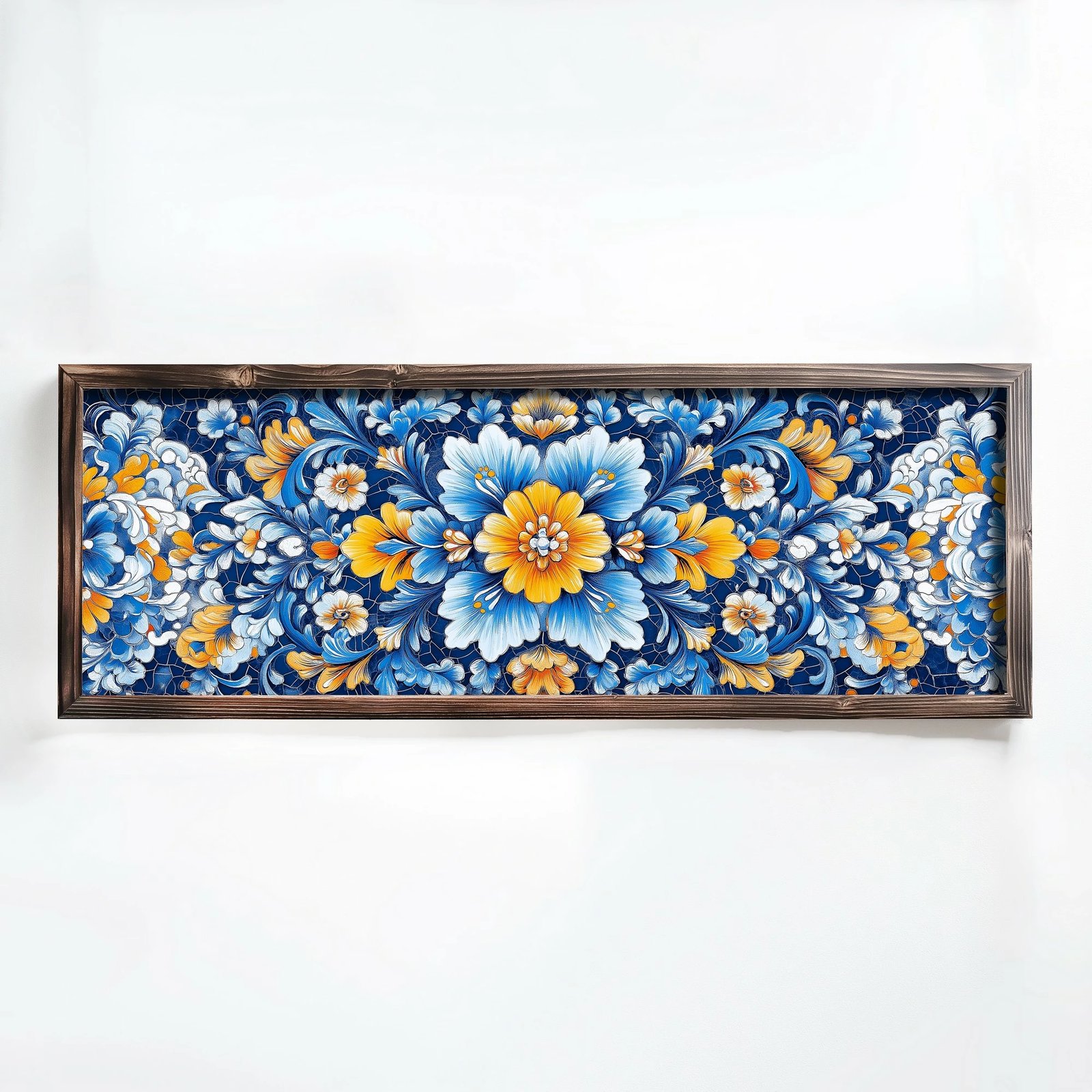 Pikturë dekorative me kornizë, MDF, Wallity, EMR063, shumëngjyrëshe