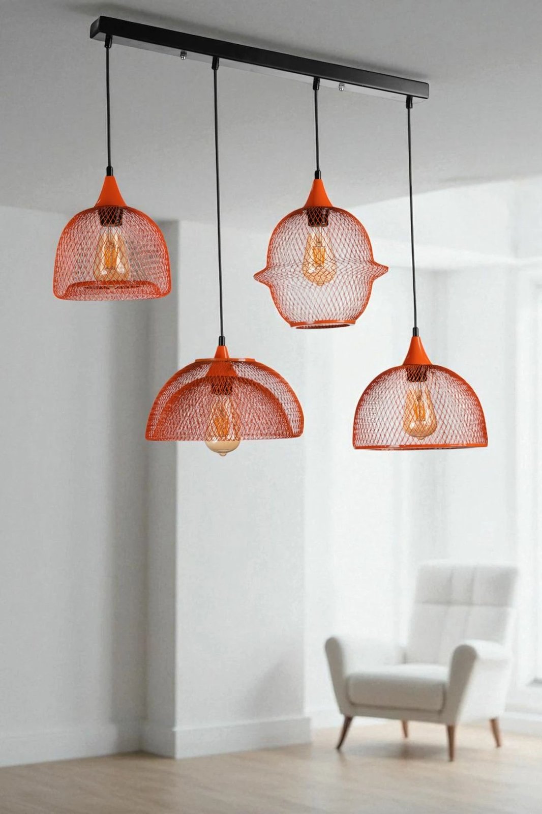 Llambadar Opviq, 9077-1, portokalli dhe i zi