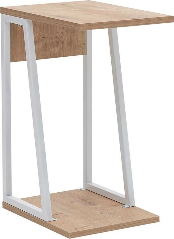 Tavolinë anësore Hanah Home, ngjyrë safir dhe e bardhë