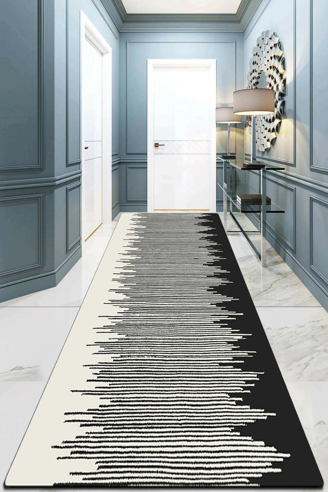 Qilim për korridor, multingjyrësh, 150x300cm, Conceptum Hypnose Frequenza Djt