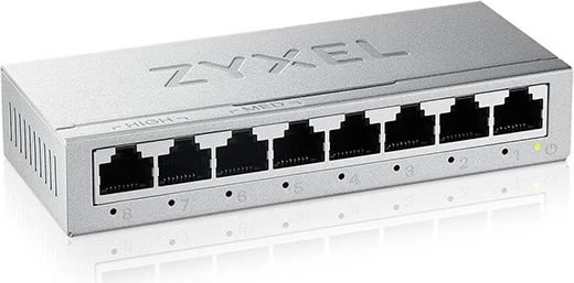 Switch ZyXEL GS-108BV5, 8 porte, Gigabit Ethernet, i pa menaxhuar