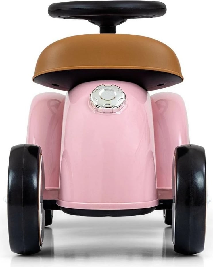 makinë ride-on fëmijë, Milly Mally Royce 5474, rrota EVA, timon me borinë, ngarkesë 25 kg, rozë