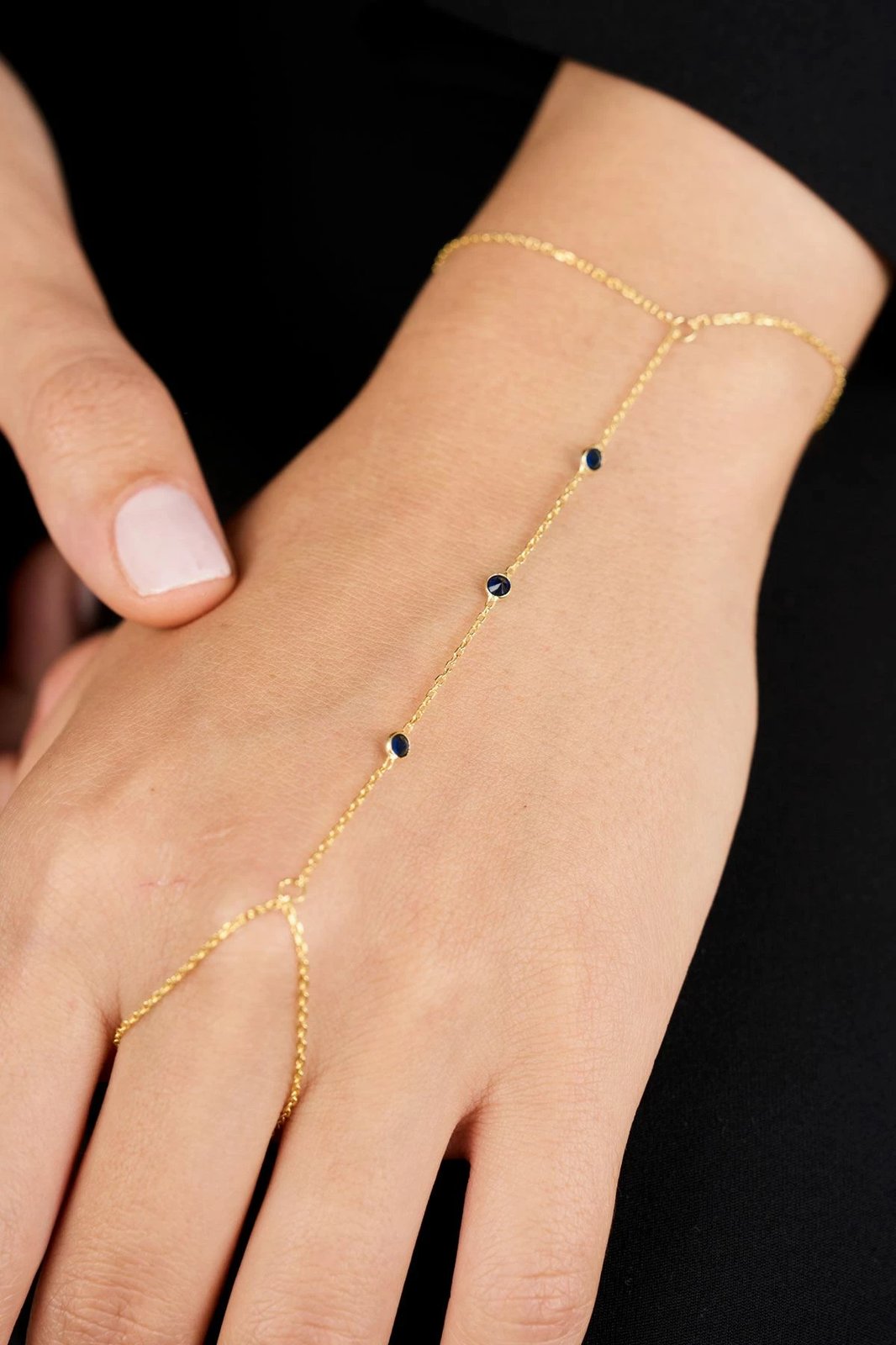 Varg argjendi Elika, ngjyrë kaltër e errët, TFNY65207Lacivert