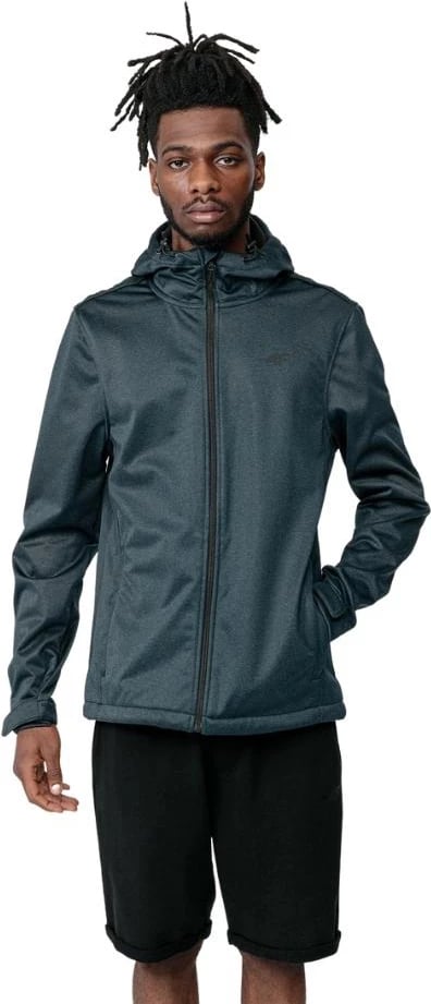 Jakne softshell për meshkuj 4F, e kaltërt