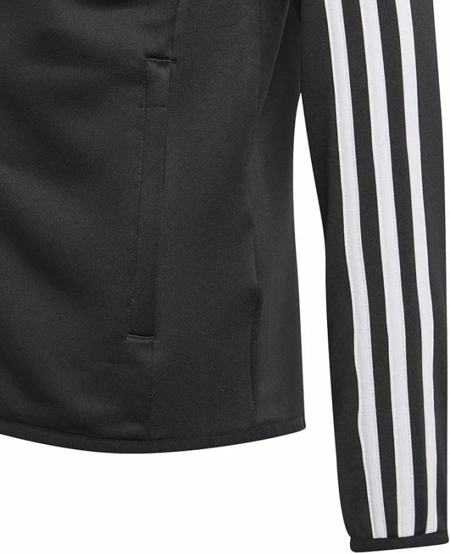 Duks me kapuç adidas për fëmijë, i zi