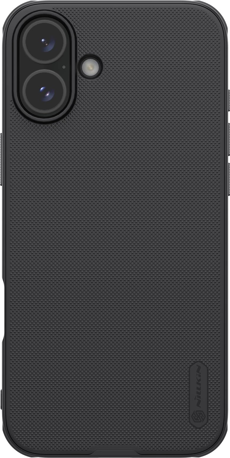 Mbështjellës Nillkin Super Frosted Shield Pro për iPhone 16, i zi